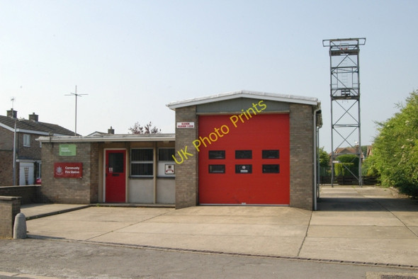 Photo 6"x4" Wainfleet fire station Wainfleet All Saints c2008