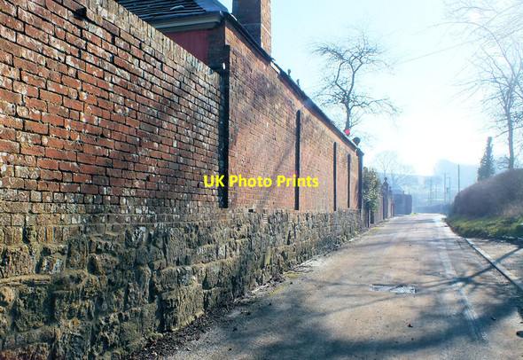 Photo 6"x4" Past the Manor House Alvediston c2012
