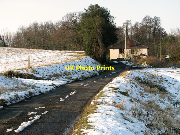 Photo 6"x4" This way to Hintlesham Chattisham c2012