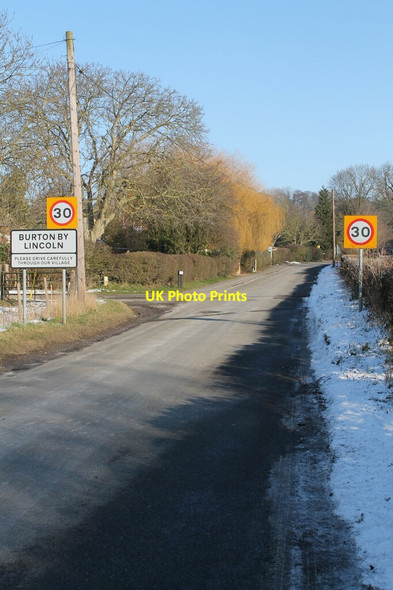 Photo 6"x4" Entering Burton by Lincoln Burton-by-Lincoln c2012