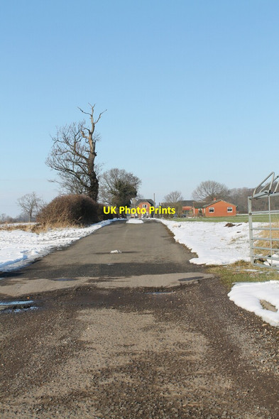 Photo 6"x4" Track to Lowfields Farm Lincoln c2012