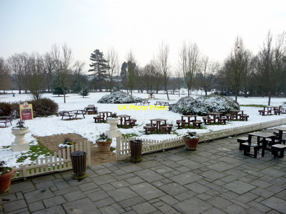 Photo 6"x4" Terrace, Whitewebbs House, Enfield Clay Hill\/TQ3298 c2012