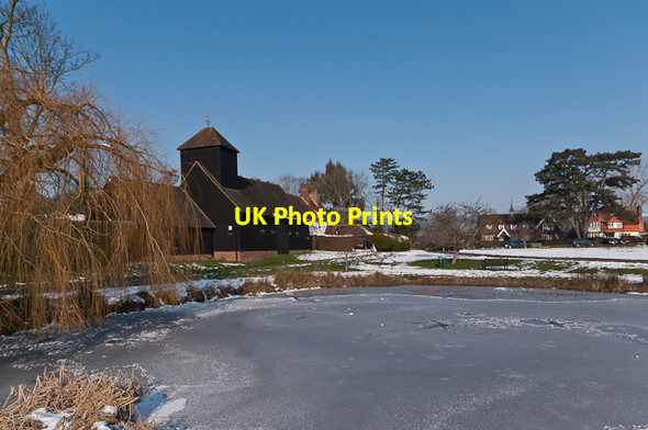 Photo 6"x4" Buckland Pond Buckland\/TQ2250 c2012