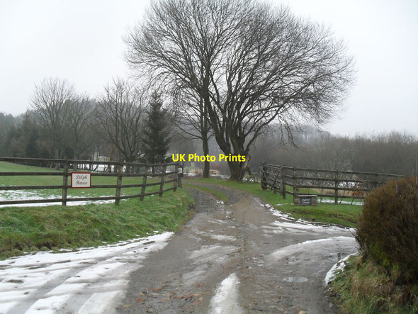 Photo 6"x4" Entrance to Delph House Edge Fold\/SD7218 c2012