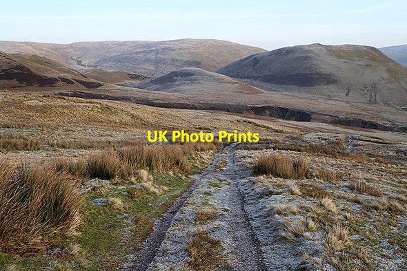 Photo 6"x4" A track on Dryhope Rig Dryhope c2012