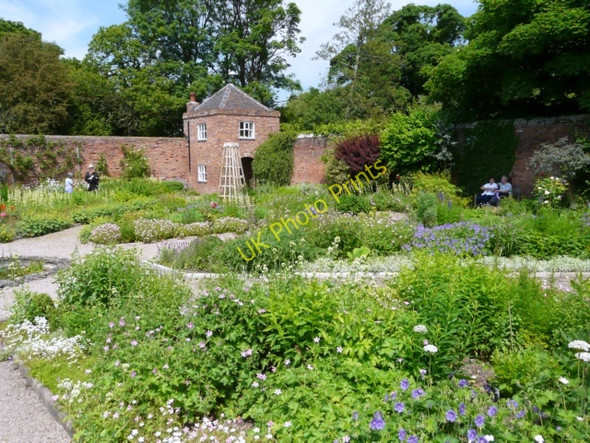 Photo 6"x4" Middleton Hall - Walled Garden Cliff\/SP2098 c2008