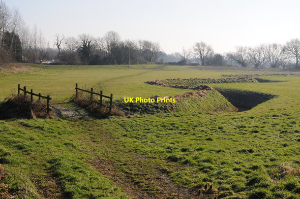 Photo 6"x4" Stream at Wheatenhurst Wheatenhurst c2012