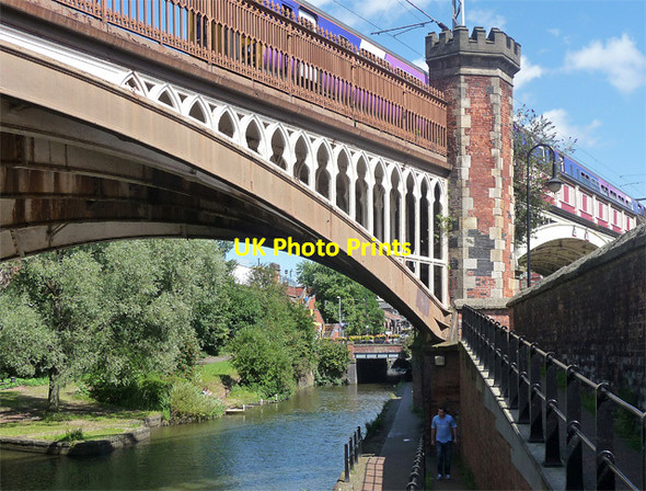 Photo 6"x4" Viaduct, Castle Street, Manchester Manchester c2011
