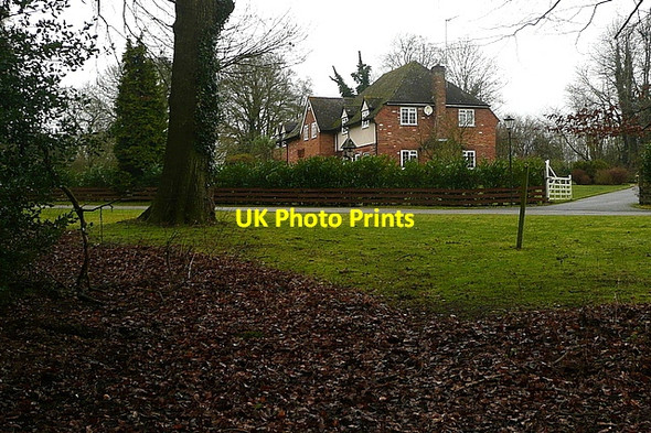 Photo 6"x4" Houses off Lane End Road Towerage c2012