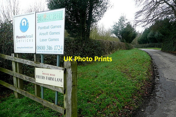 Photo 6"x4" Fryers Farm Lane Towerage c2012