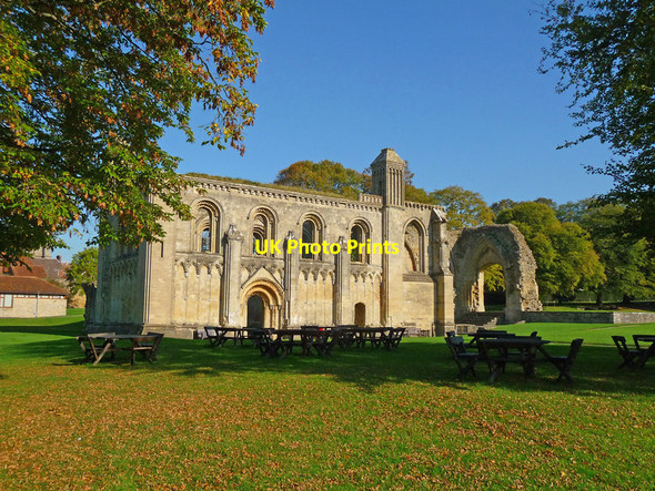 Photo 6"x4" Glastonbury - Glastonbury Abbey Lady Chapel Glastonbury c2011