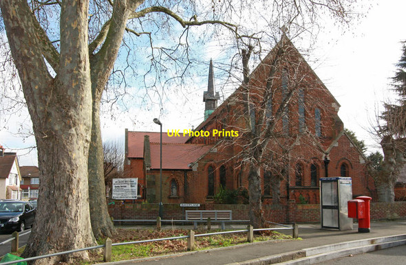 Photo 6"x4" St Mark, St Mark's Road, Mitcham Mitcham c2012