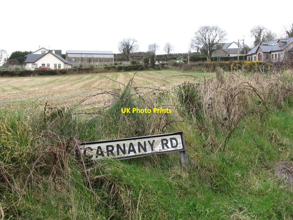 Photo 6"x4" The southern end of Carnany Road Mayobridge c2012