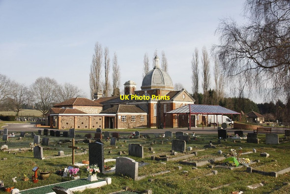 Photo 6"x4" Reading Crematorium Reading c2012