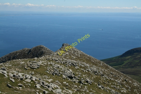 Photo 6"x4" Top of Am Binnein Corrie\/NS0243 c2008