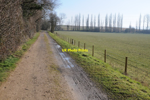 Photo 6"x4" Footpath and track, Frampton Court Frampton On Severn c2012