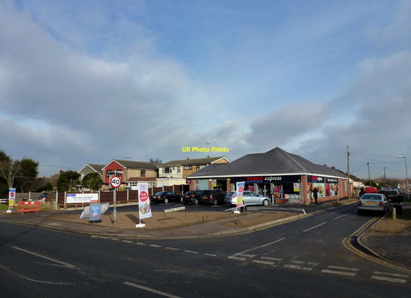 Photo 6"x4" Tesco Express Rayleigh c2012