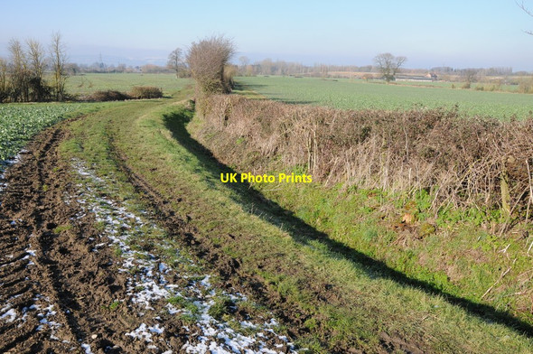 Photo 6"x4" Headland track Claypits\/SO7605 c2012