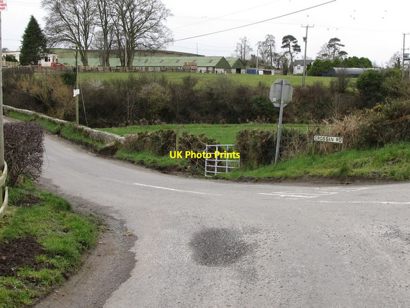 Photo 6"x4" The northern end of Crossan Road at Croan Bridge Mayobridge c2012