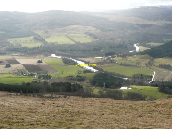 Photo 6"x4" Confluence of River Tay and River Lyon Taymouth Castle c2012