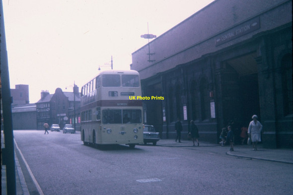 Photo 6"x4" A Bus in Leicester City Centre (2) Leicester c1969