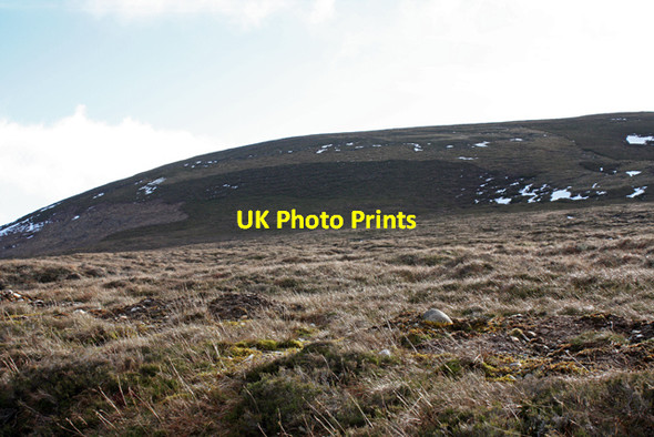 Photo 6"x4" Northern slopes of Geal Charn Beag Carn Ruadh-bhreac c2012