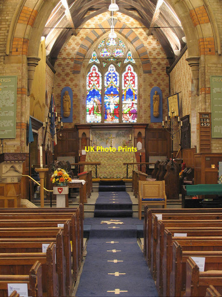 Photo 6"x4" St John the Baptist, Clay Hill, Enfield - East end Enfield\/TQ3396 c2006