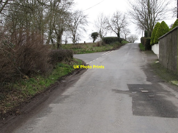 Photo 6"x4" Old Newry Road at the junction with the north-south Cullion Road Milltown\/J1436 c2012