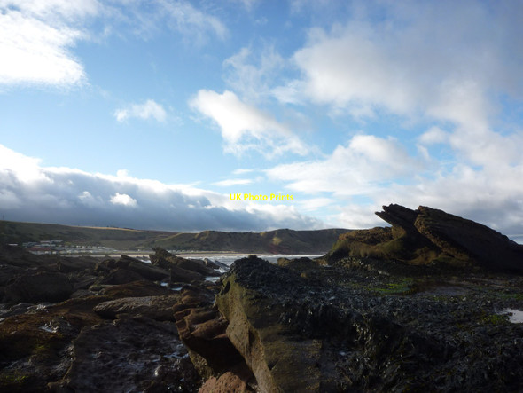 Photo 6"x4" Coastal Berwickshire : Rocks at Greenheugh Point Cove\/NT7771 c2012