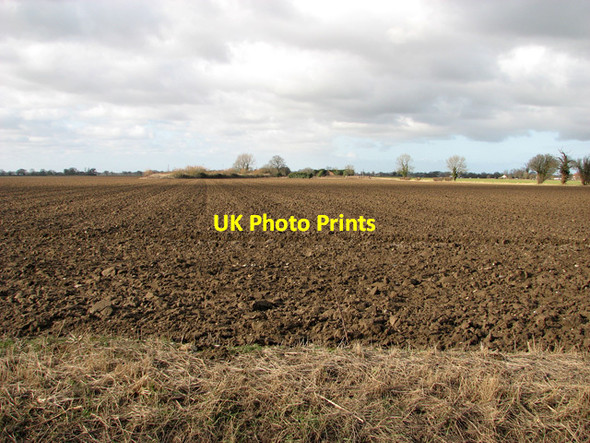 Photo 6"x4" View towards the gun practise wall on the edge of Ludham airfield Fritton\/TG4018 c2012
