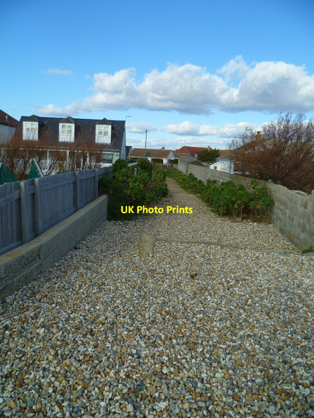 Photo 6"x4" Path from the beach in East Wittering Earnley c2012