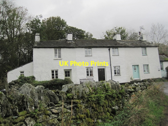 Photo 6"x4" Self-catering  Cottages below Little Langdale Little Langdale c2011