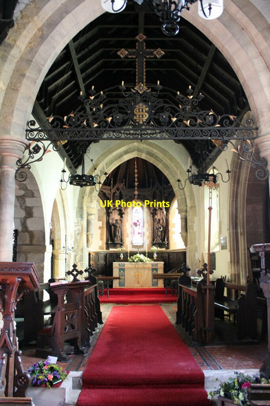 Photo 6"x4" Chancel and Apse, All Saints' church, Swinderby Swinderby c2012