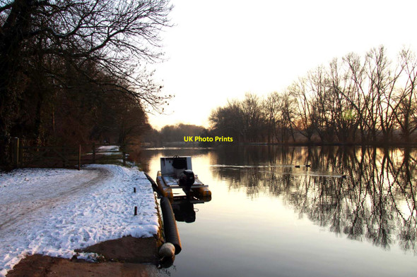 Photo 6"x4" The Thames near Sonning Sonning c2012