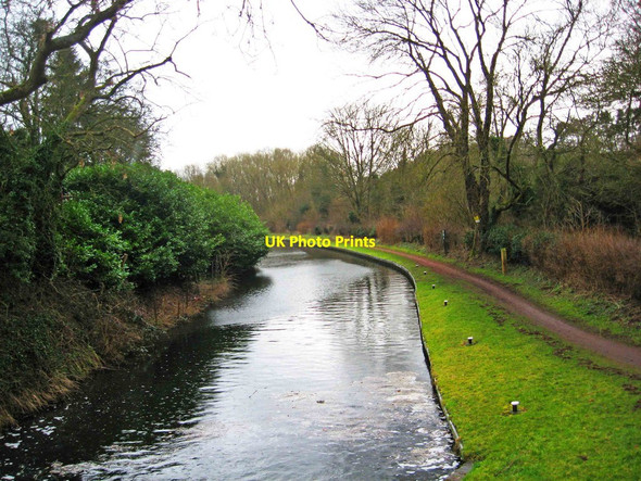 Photo 6"x4" Staffs & Worcs Canal looking south from Whittington Bridge, near Whittington Whittington\/SO8582 c2012