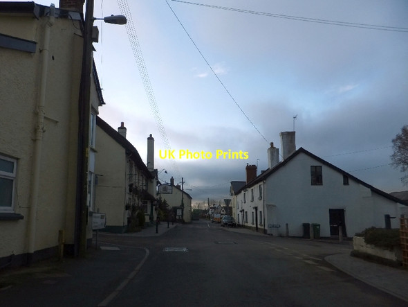Photo 6"x4" The crossroads at the centre of Tedburn St Mary Tedburn St Mary c2012