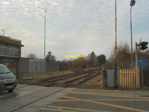Photo 6"x4" Level Crossing, Polegate Polegate c2012