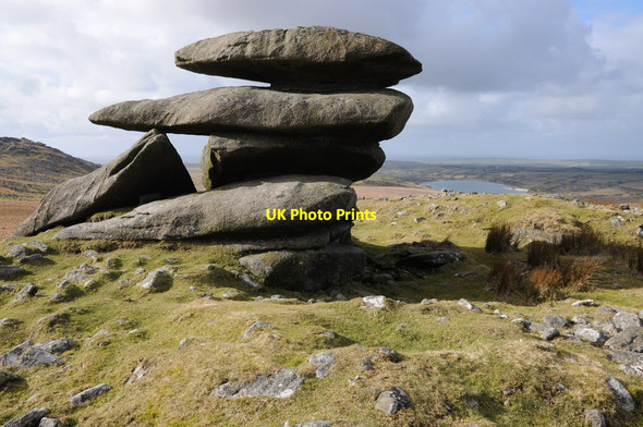 Photo 6"x4" Showery Tor Highertown\/SX1281 c2012