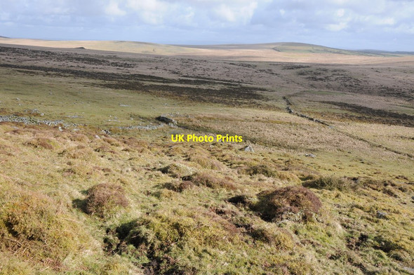 Photo 6"x4" Bodmin Moor east of Brown Willy Tolborough c2012