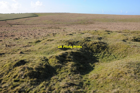Photo 6"x4" Evidence of quarrying on Candra Hill? Highertown\/SX1281 c2012