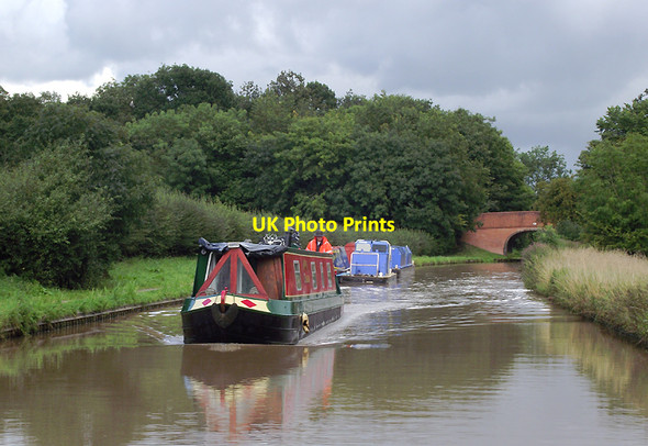 Photo 6"x4" Middlewich Branch Canal west of Middlewich, Cheshire Middlewich c2011