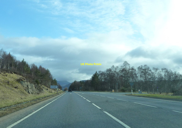 Photo 6"x4" A9 near Calvine Calvine c2012