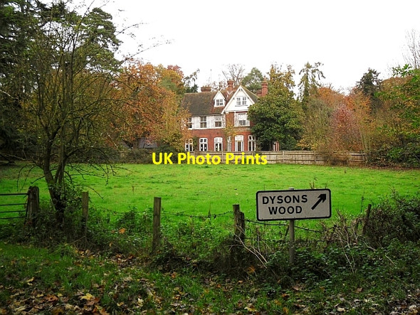 Photo 6"x4" Dysons Wood House Chazey Heath c2011