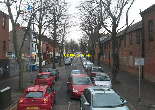 Photo 6"x4" The eastern end of Rugby Avenue Belfast c2012