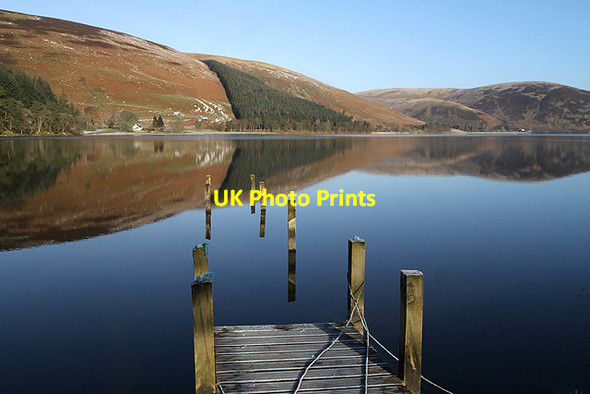 Photo 6"x4" A jetty at St Mary's Loch Bowerhope c2012