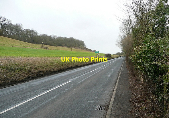 Photo 6"x4" Wiltshire or Berkshire? Eddington\/SU3469 c2012