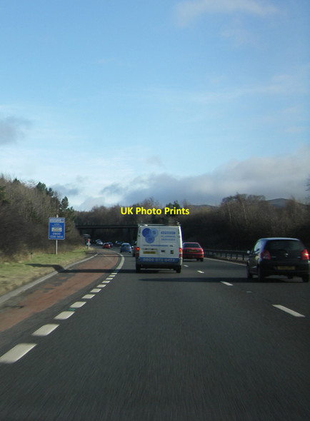 Photo 6"x4" A720 City Centre Bypass by the emergency layby Wester Hailes c2012