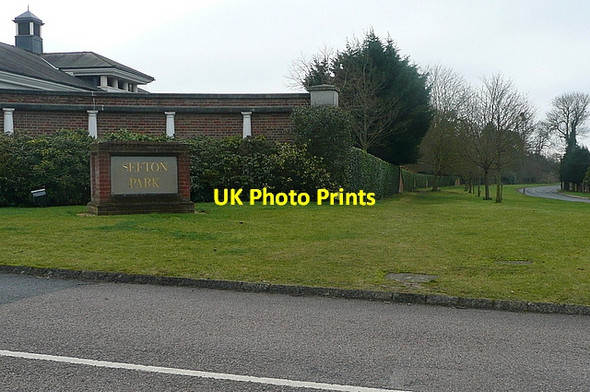 Photo 6"x4" Entrance to Sefton Park Hollybush Hill\/SU9884 c2012