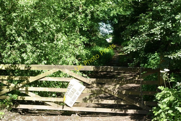 Photo 6"x4" Entrance to old lane Stonebridge\/SP2182 c2008