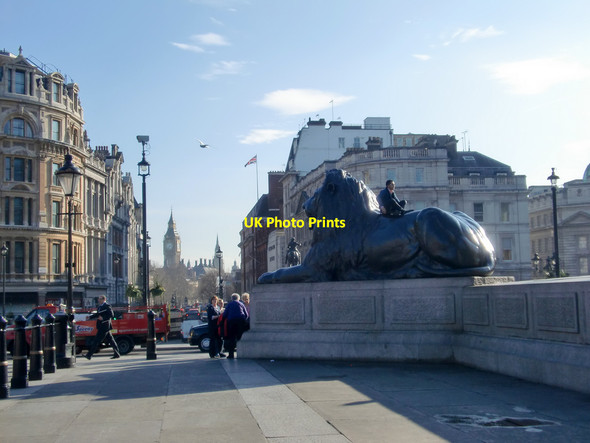 Photo 6"x4" Trafalgar Square, London SW1 London c2012